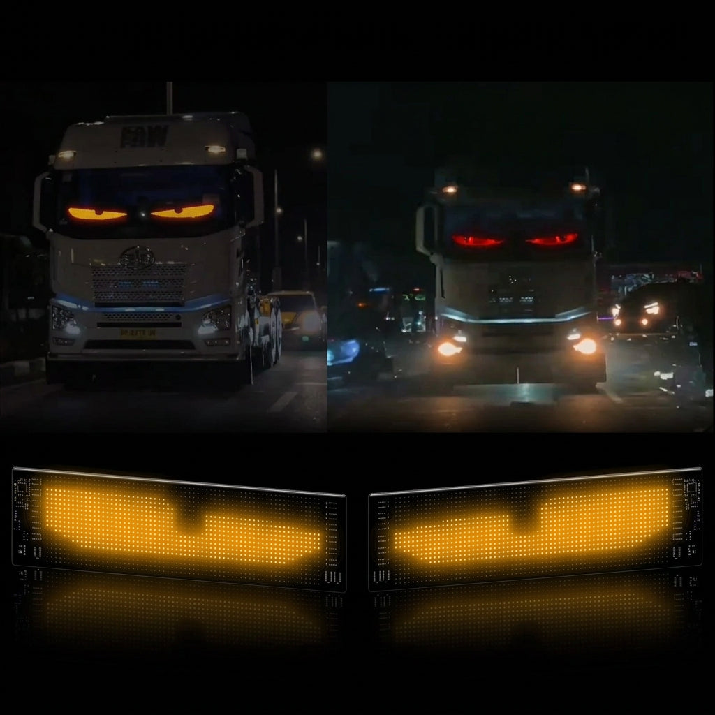 LED Flexible Car Advertising Screen with USB and Bluetooth