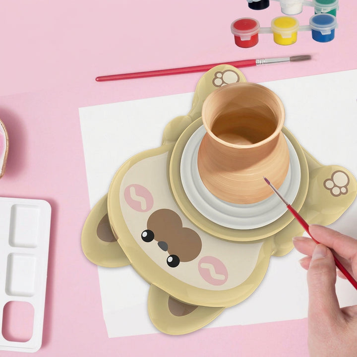 Kids' Electric Pottery Wheel DIY Clay Modeling Kit