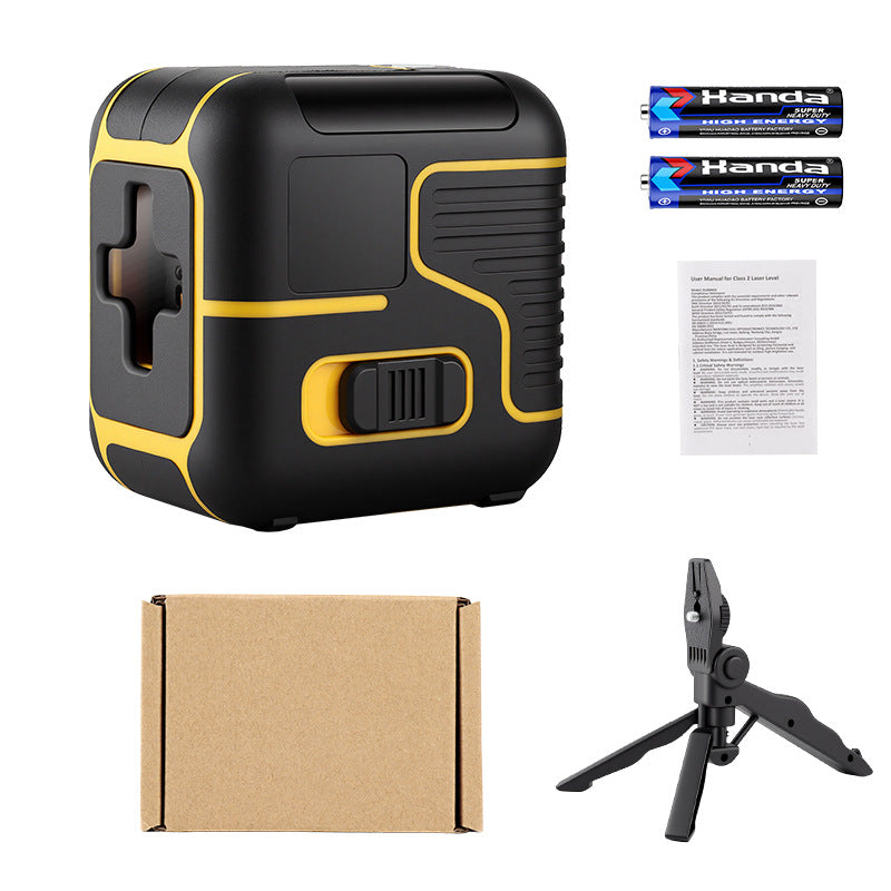 Compact Dual-Line Green Laser Level with Auto Leveling