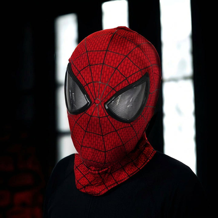 Realistic Spiderman Mask With Moving Eyes