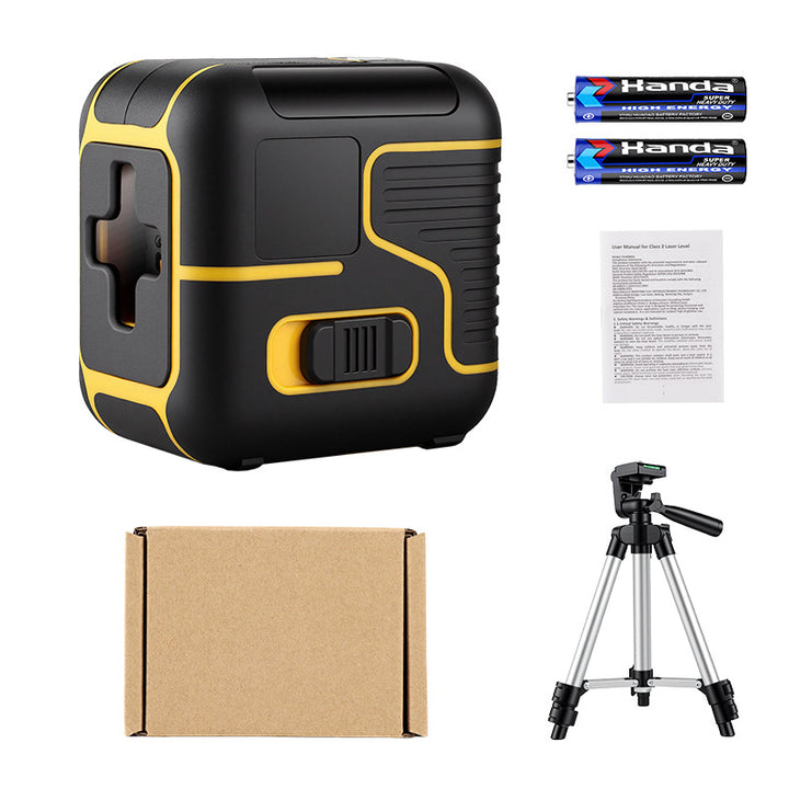 Compact Dual-Line Green Laser Level with Auto Leveling