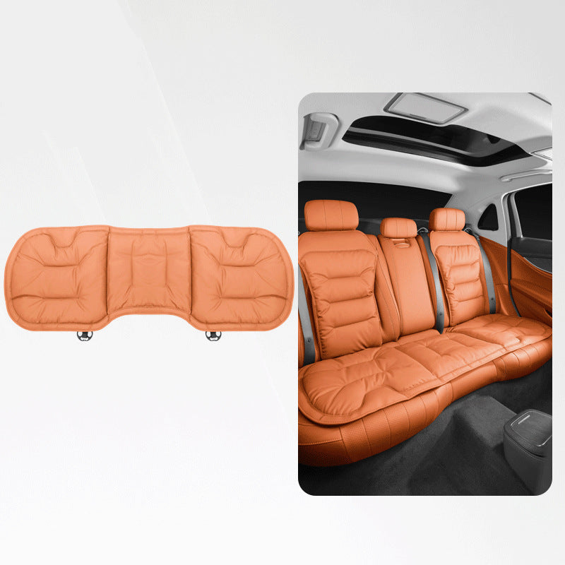 Skin-Friendly & Dirt-Repellent Leather Seat Cushions
