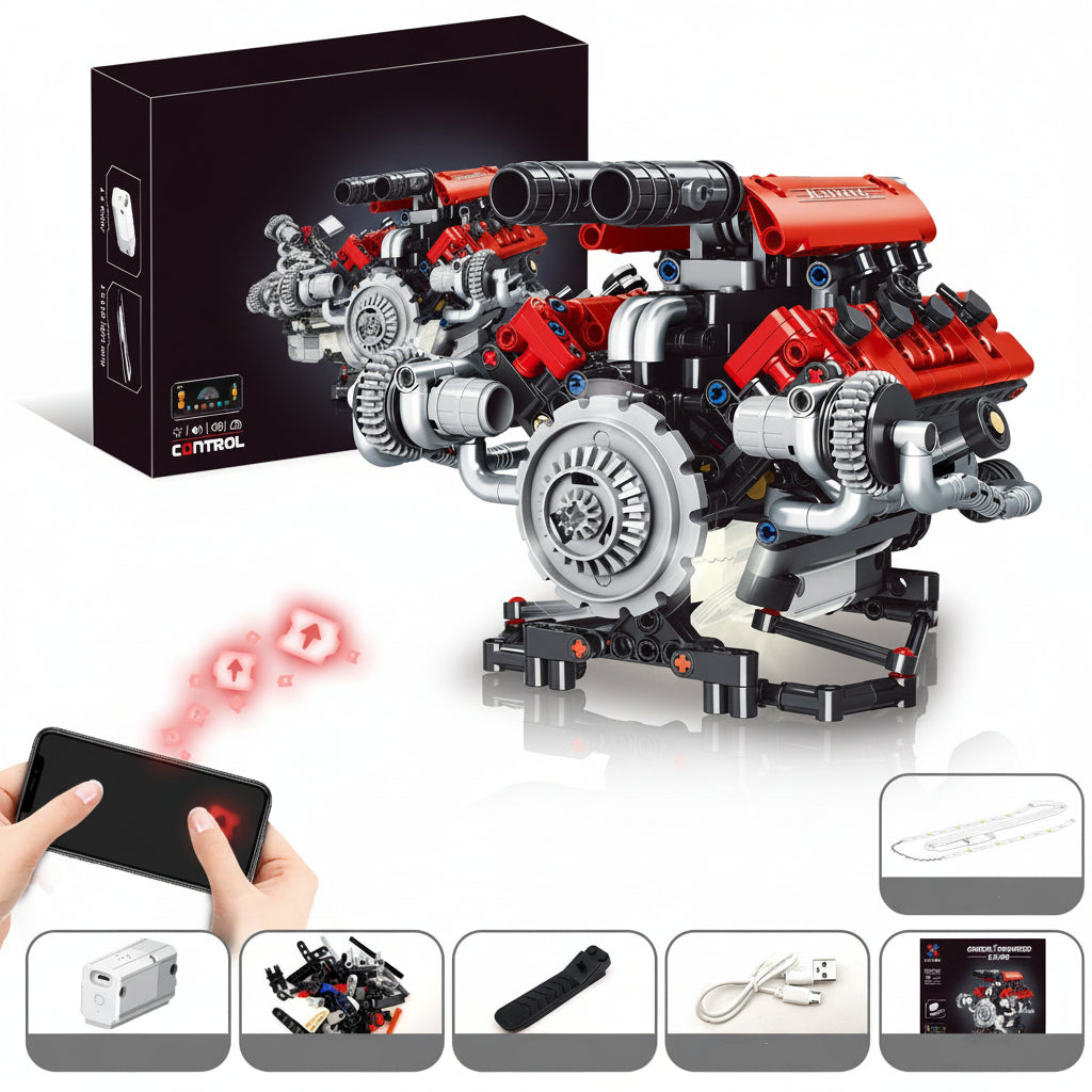 Motorised V8 Engine