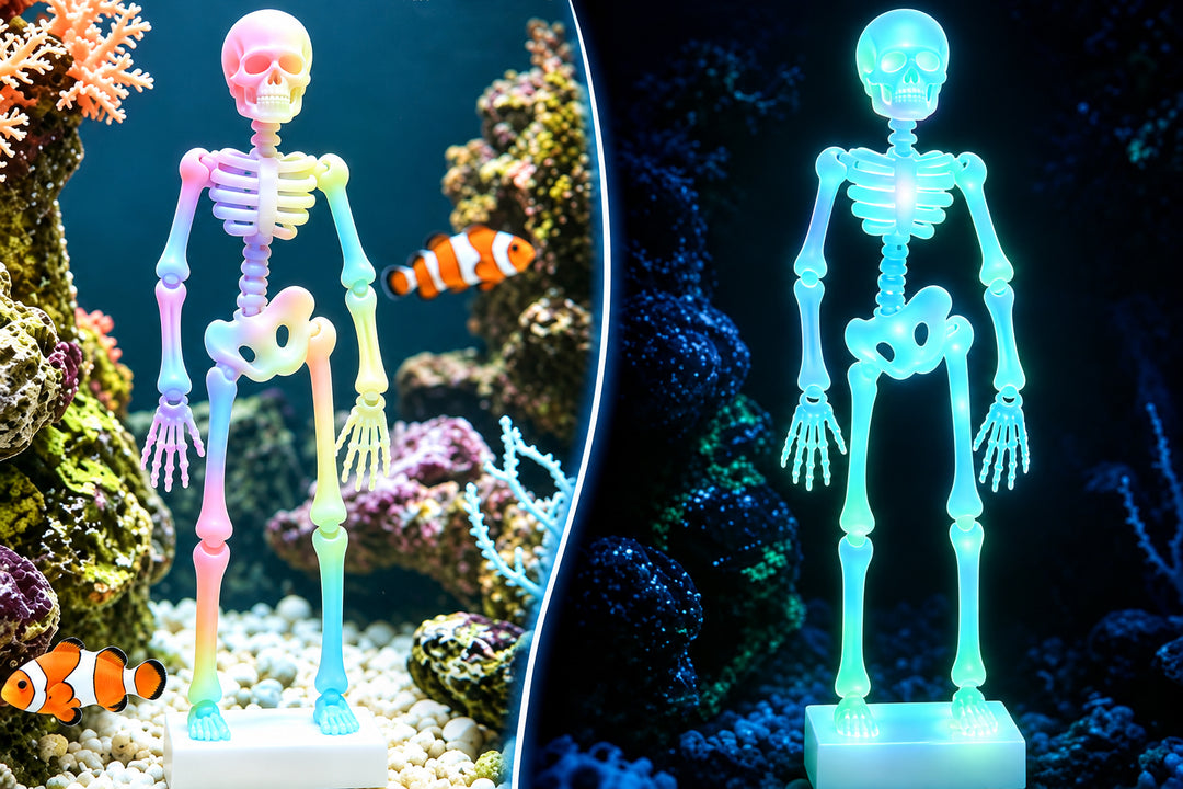 Dancing Skeleton Aquarium Bubbler