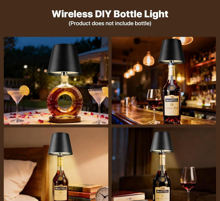 Infinity Lamp – Upcycle your most beautiful bottles