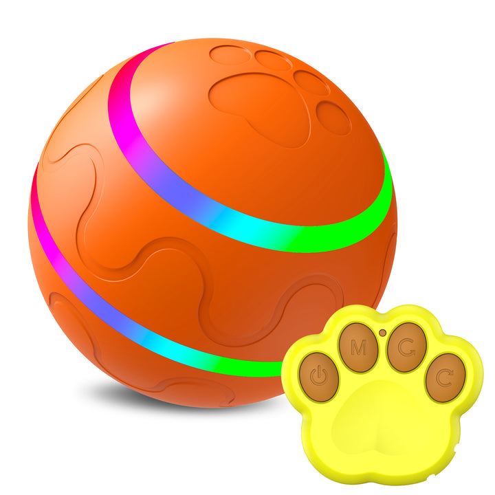Interactive Rolling Ball Cat Toy with Gravity Sensor
