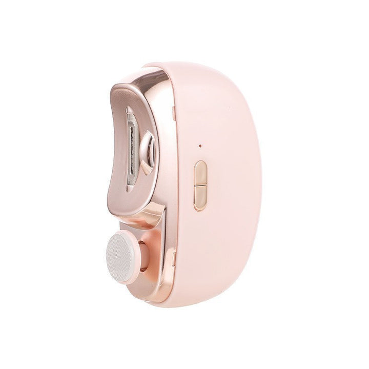 Electric Nail Clipper Grinding and Polishing with Light Automatic Nail Trimmer Rechargeable Nail Cutter