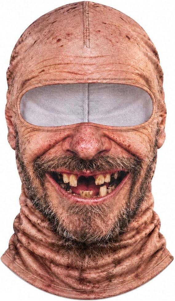 Print Cycling Balaclava, Funny Outdoor Ski Mask
