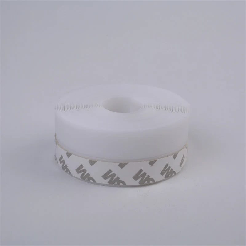 16.4Ft Door Weather Stripping | Adhesive Draft Stopper Seal Strip for Doors, Windows & Shower Doors