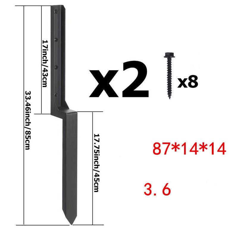 Heavy-Duty Fence Post Repair Kit
