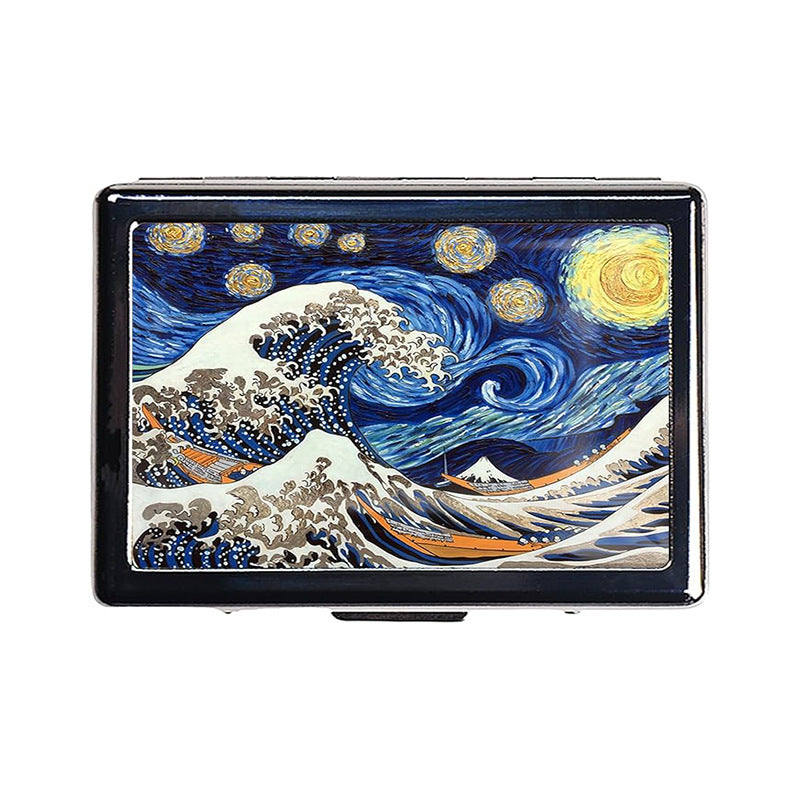 Moonlit Kiss Tin Cardholder Wallet