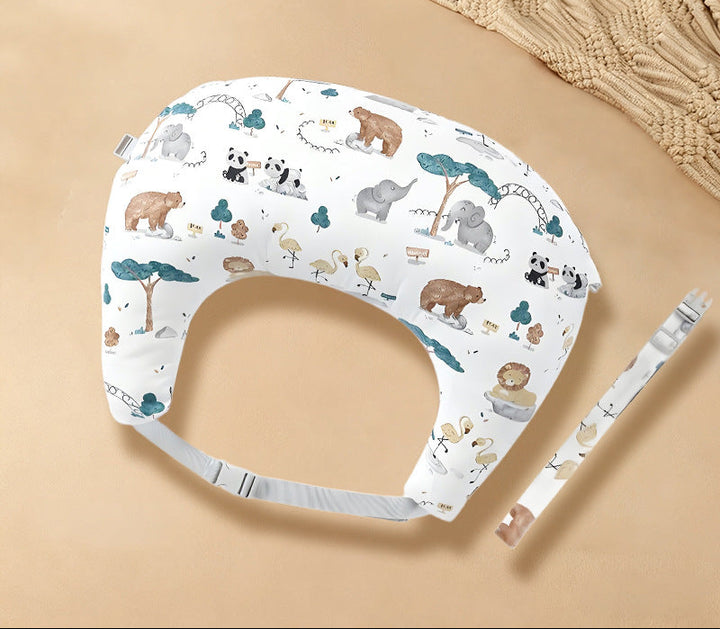 Ergonomic Nursing Pillow for Calm Feeds