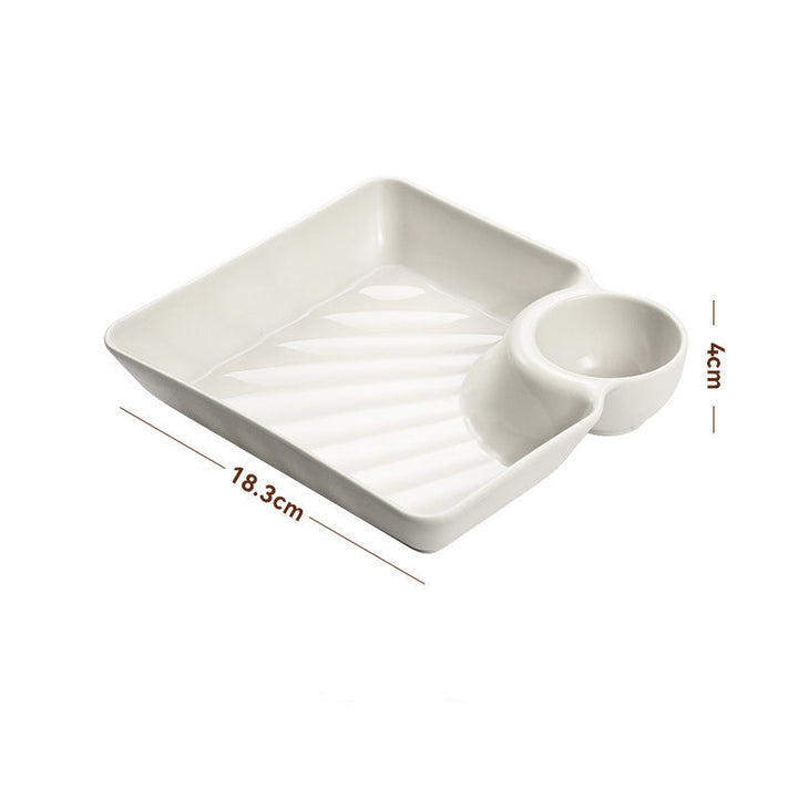 Chip and Dip Serving Platter Set