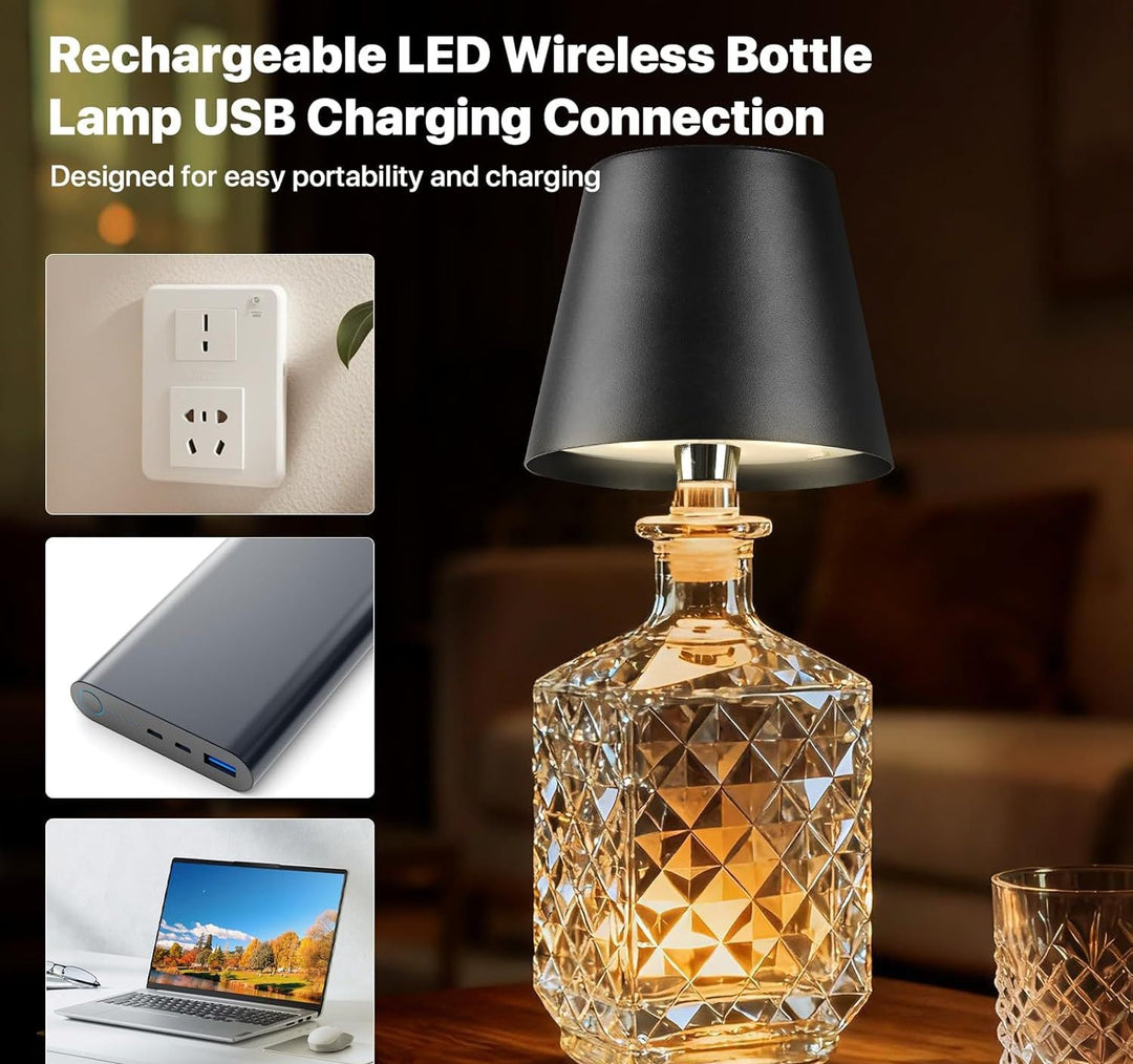 Infinity Lamp – Upcycle your most beautiful bottles
