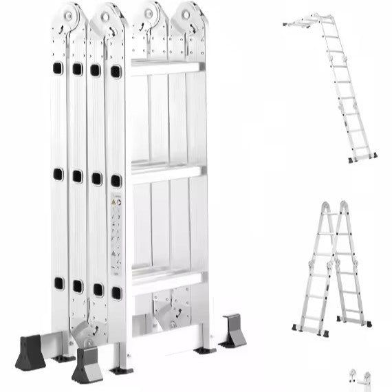 Multifunctional Aluminum Alloy Folding Telescopic Ladder