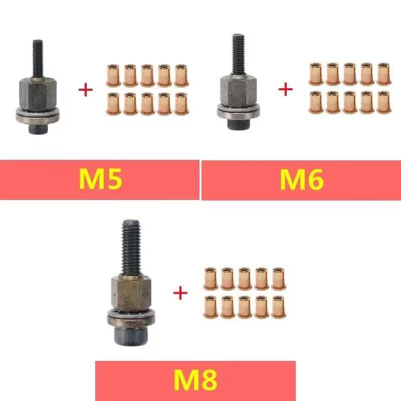 M3-M12 Rivet Nut Tool Kit, Easy Handheld Fastener Tool