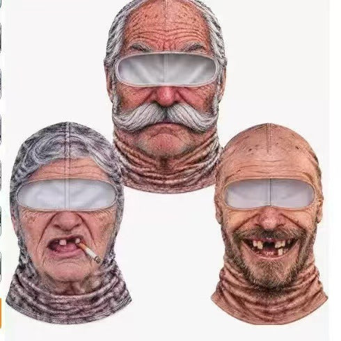 Print Cycling Balaclava, Funny Outdoor Ski Mask