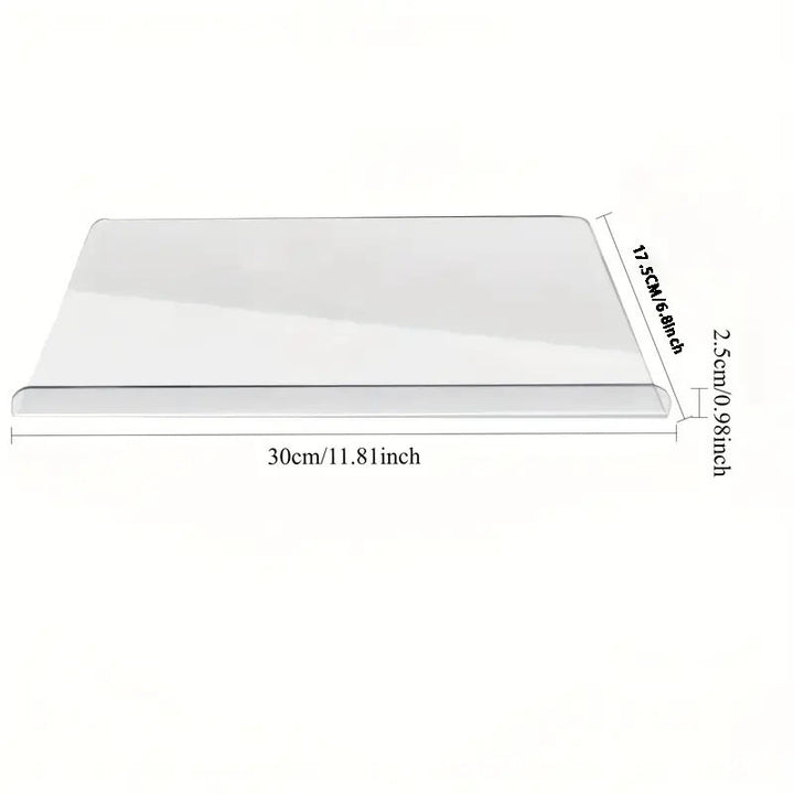 Clear Kitchen Cutting Board with Non-Slip Lip