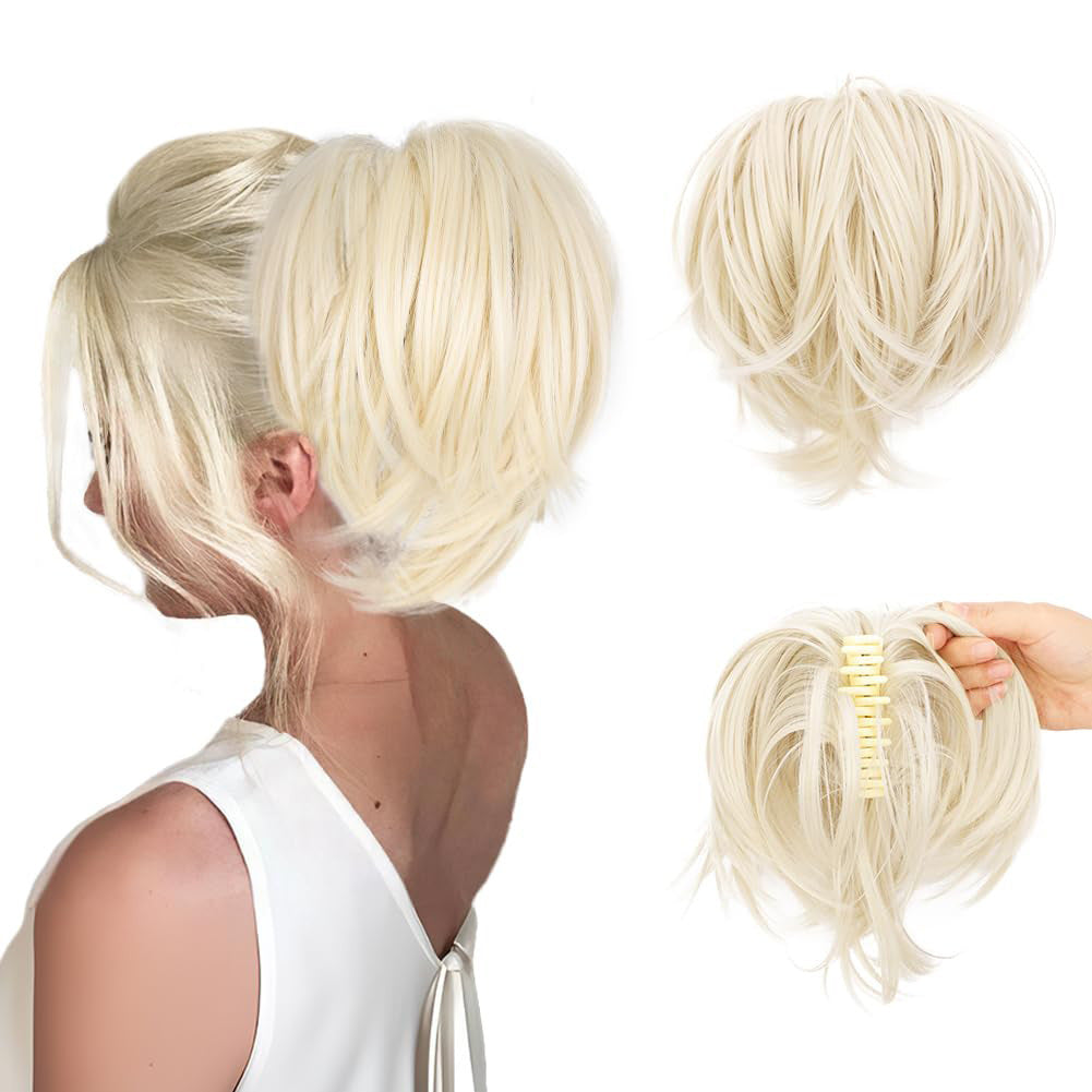 Short Clip-In Straight Ponytail Extension