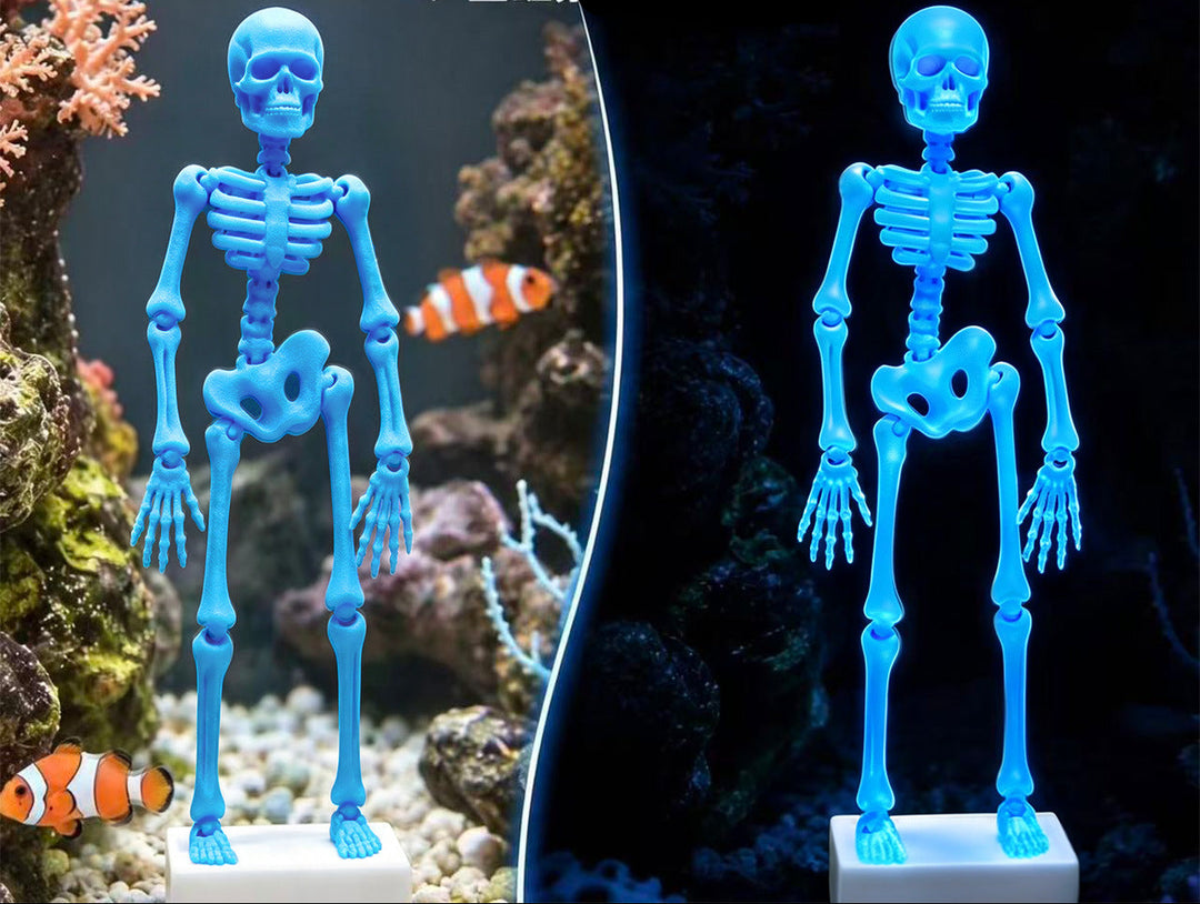 Dancing Skeleton Aquarium Bubbler