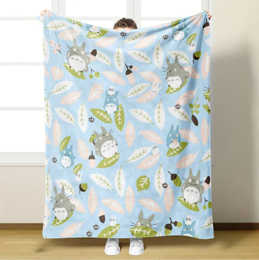 Anime Pattern Flannel Blanket