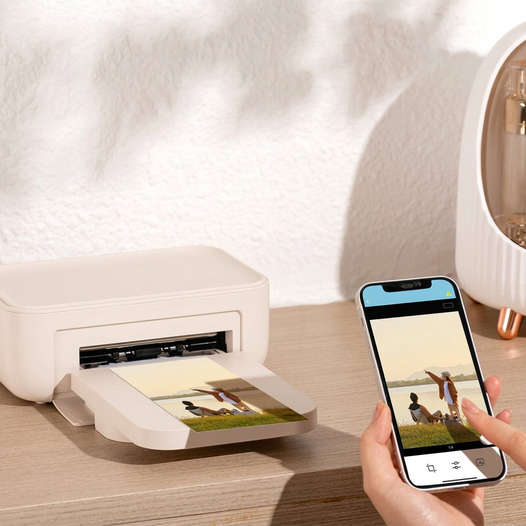 Portable Mini Phone Photo Printer, Compact Thermal Printer
