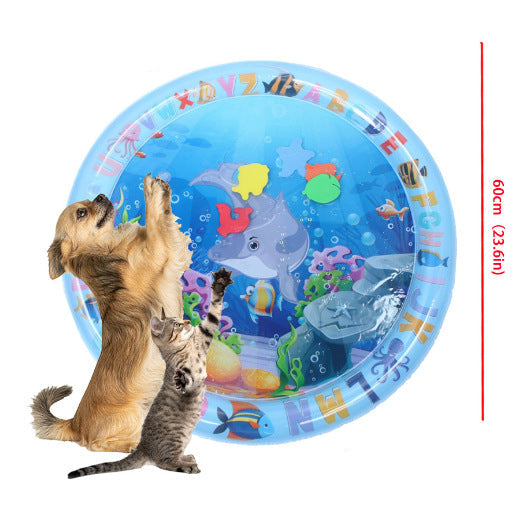 Claw-Resistant Cooling Water Mat for Pets