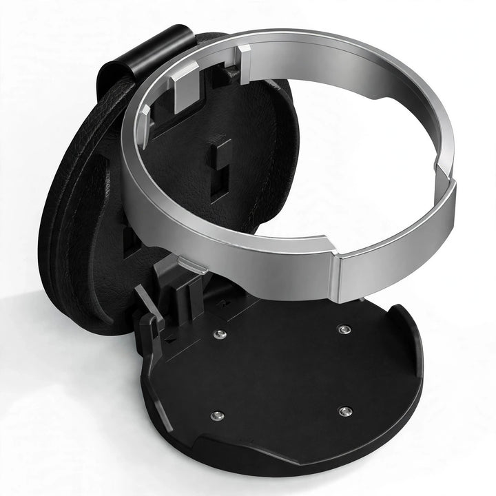Universal Foldable Car Cup Holder with Storage Hook