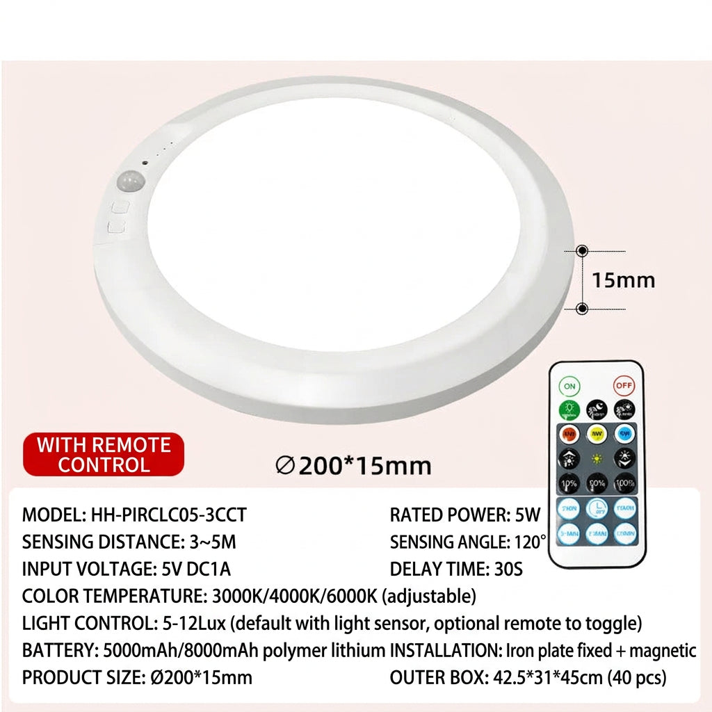 Rechargeable Ceiling Light, Battery Operated Ceiling Lights