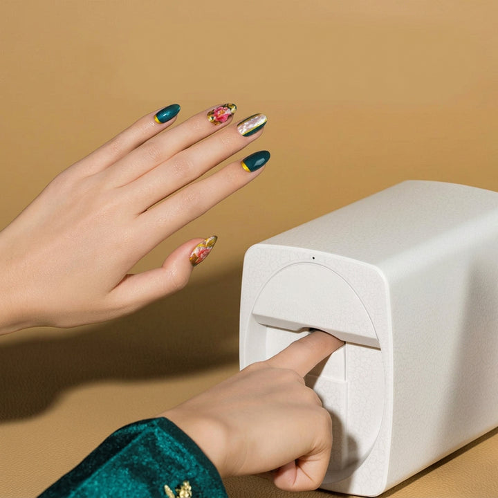 Portable Automatic 3D Nail Art Printer Machine