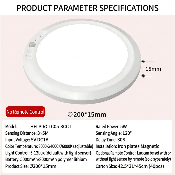 Rechargeable Ceiling Light, Battery Operated Ceiling Lights