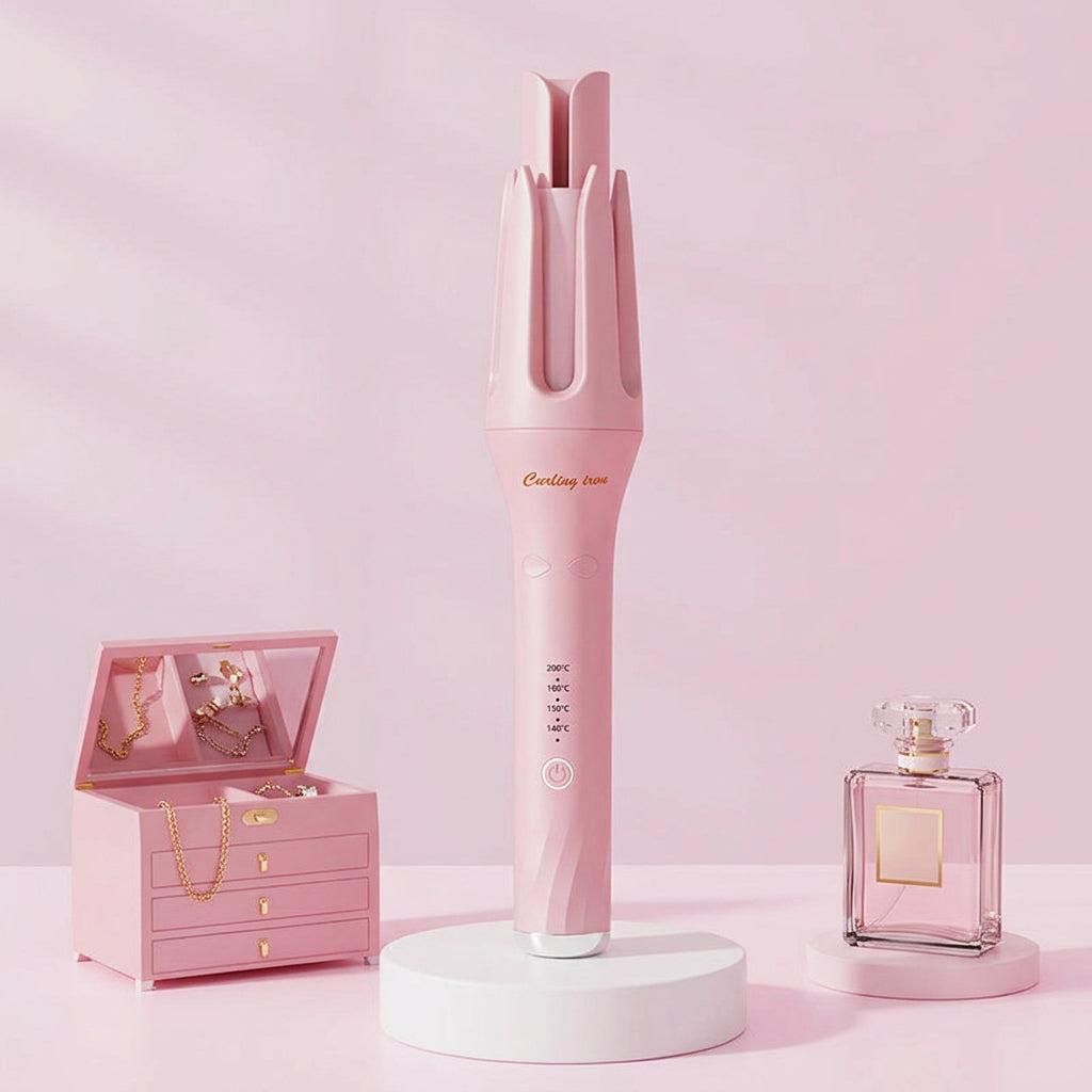 32mm Automatic Rotating Curling Iron for Large Curls