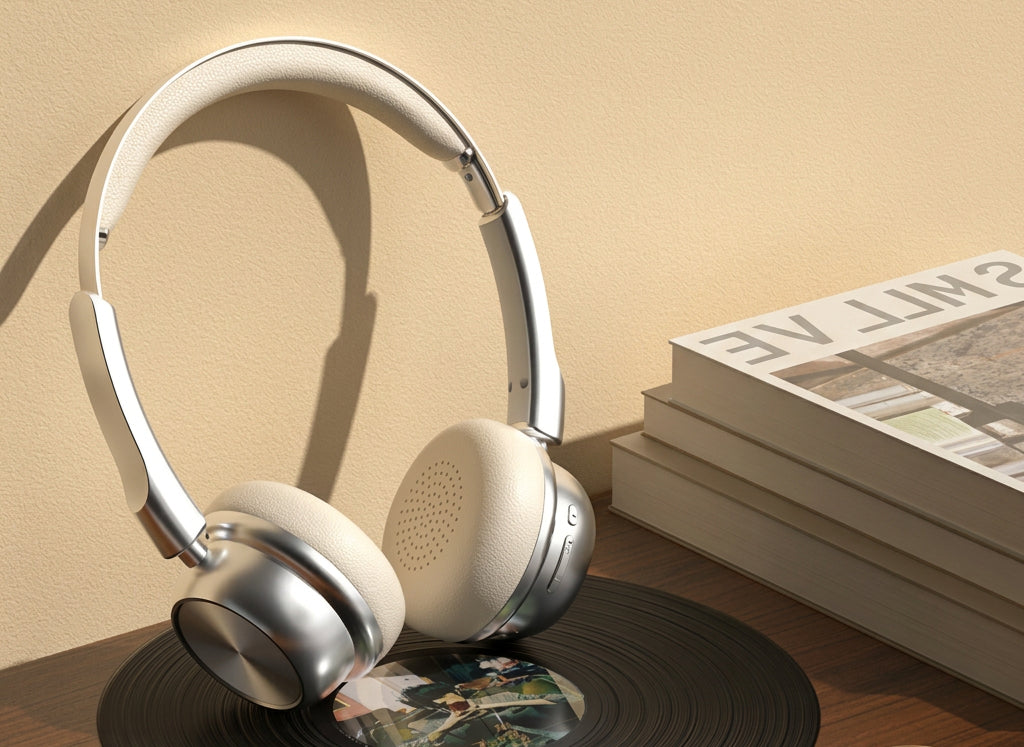 Retro On-Ear Bluetooth Headphones