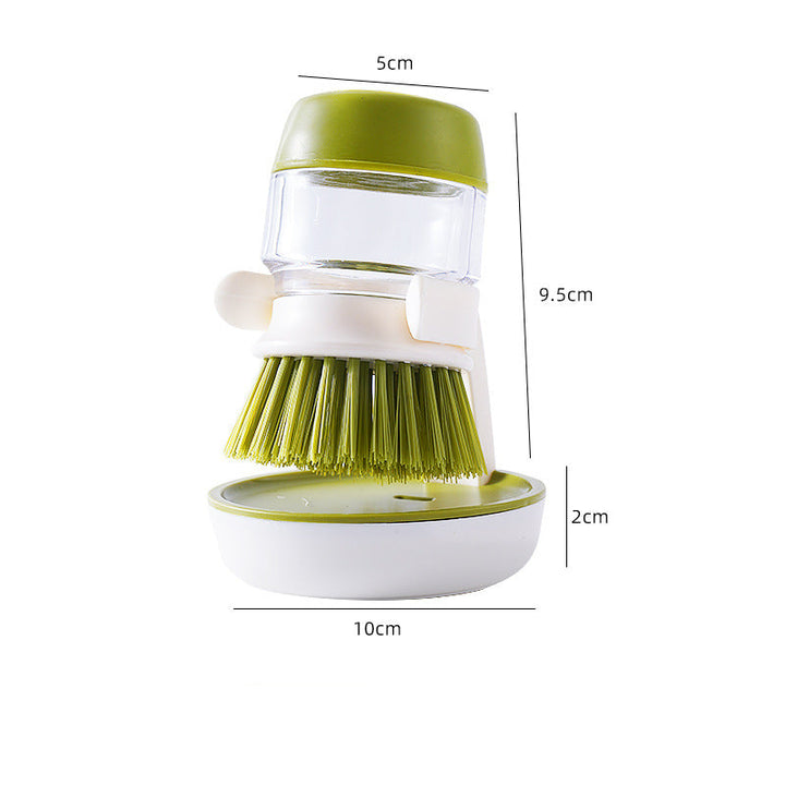 Soap Dispenser with Dish Brush
