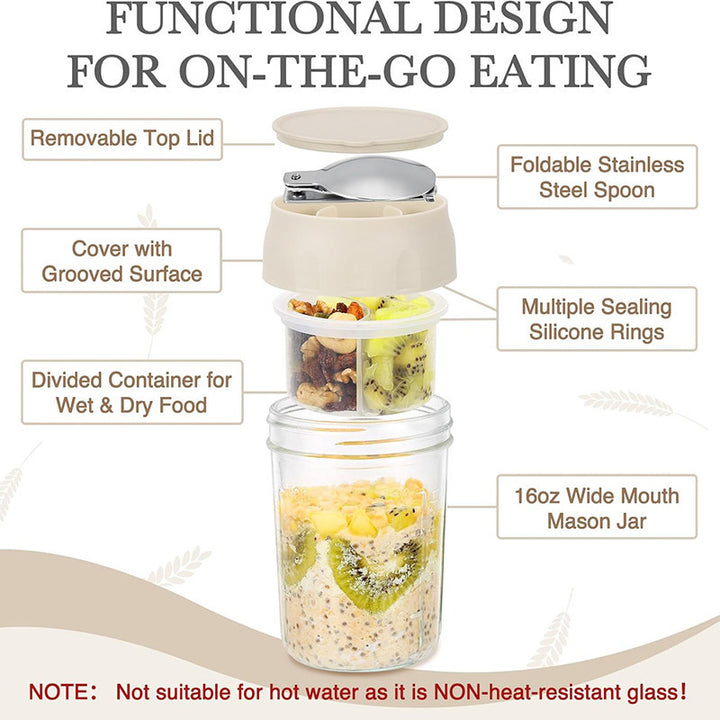 Overnight Oats Containers