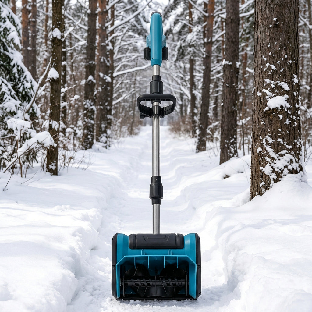 Cordless Brushless Snow Blower, Foldable Electric Snow Shovel