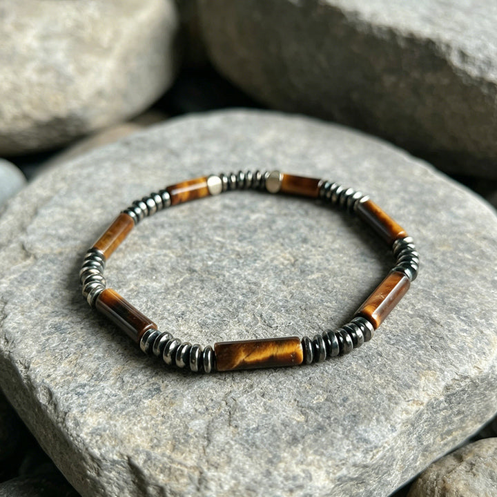 Natural Tiger's Eye Stone Bracelet