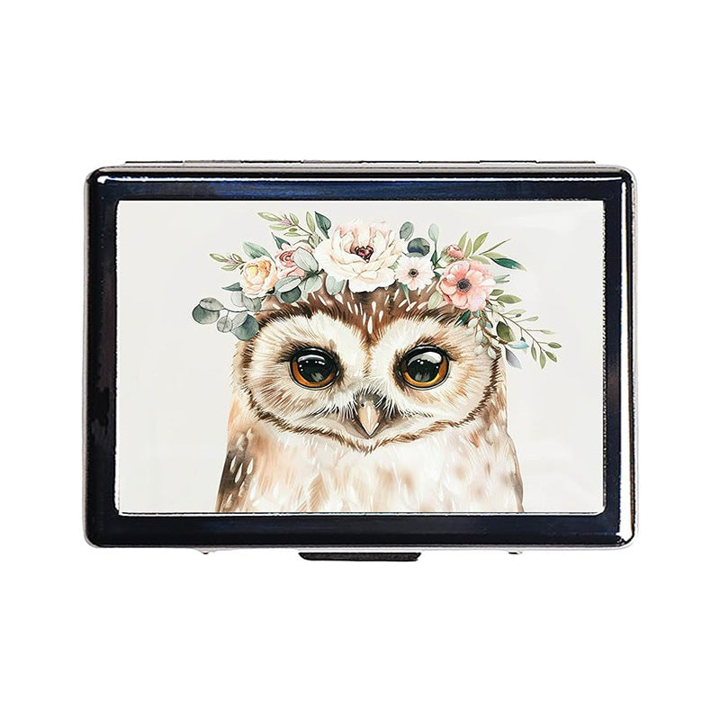 Moonlit Kiss Tin Cardholder Wallet