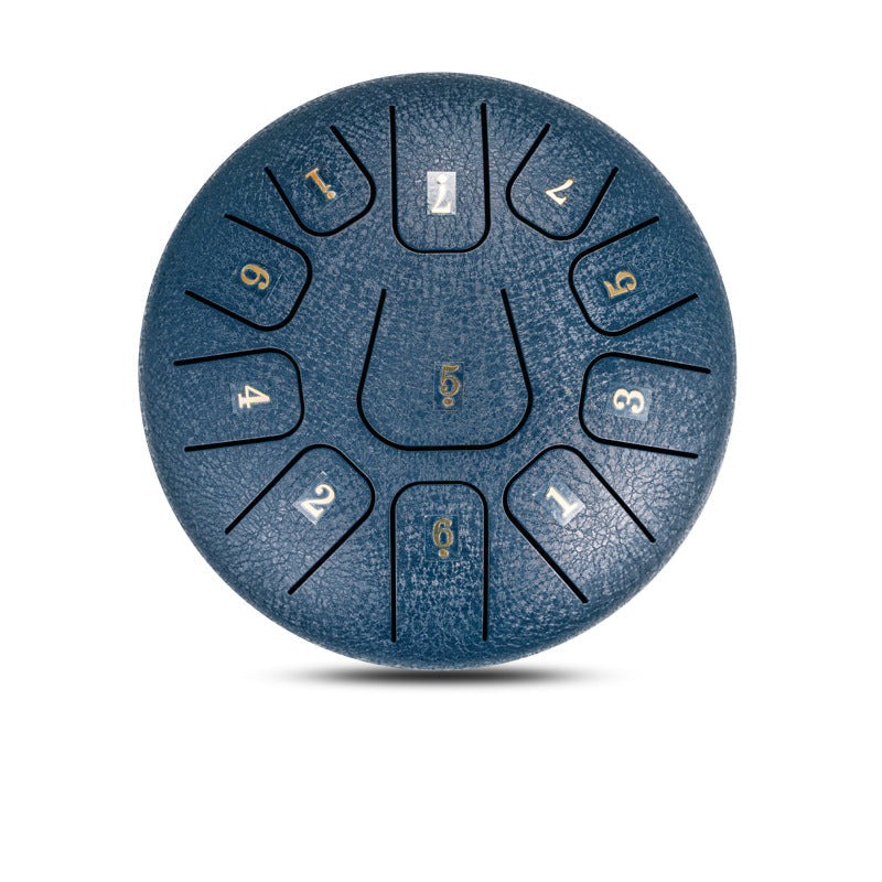 6-Inch 11-Note Steel Tongue Drum Musical Instrument