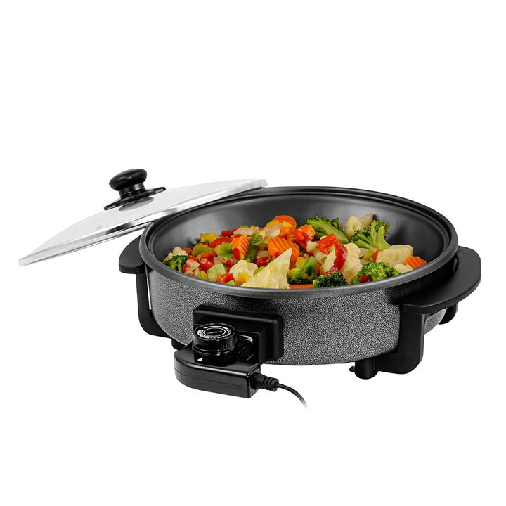 Electric Non-Stick Frying Pan and Hot Pot