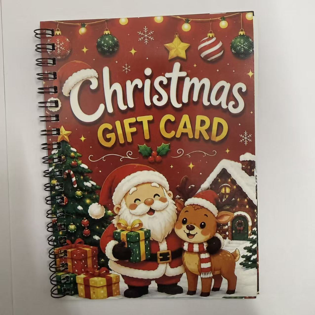 Christmas Gift Card Book