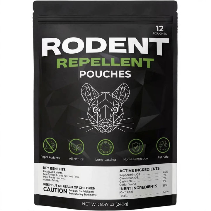 Place These Pouches Anywhere Mice Hide - And Watch Them Disappear