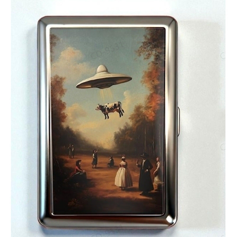 Moonlit Kiss Tin Cardholder Wallet