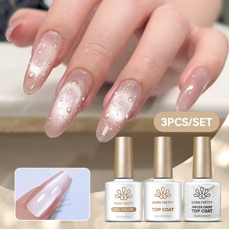 Water Drop Top Coat & Cat Magnetic Gel
