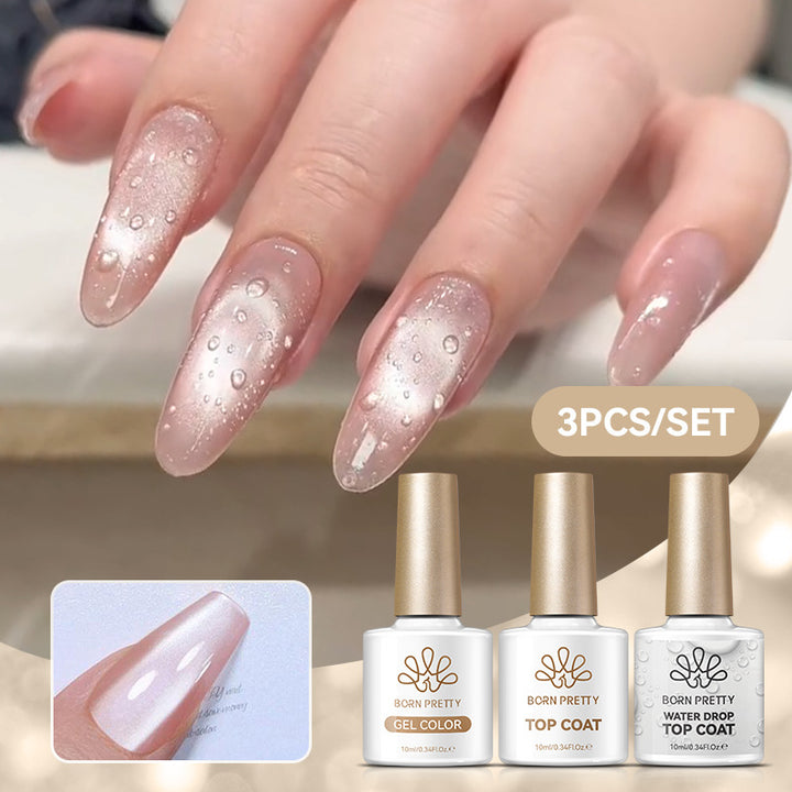 Water Drop Top Coat & Cat Magnetic Gel