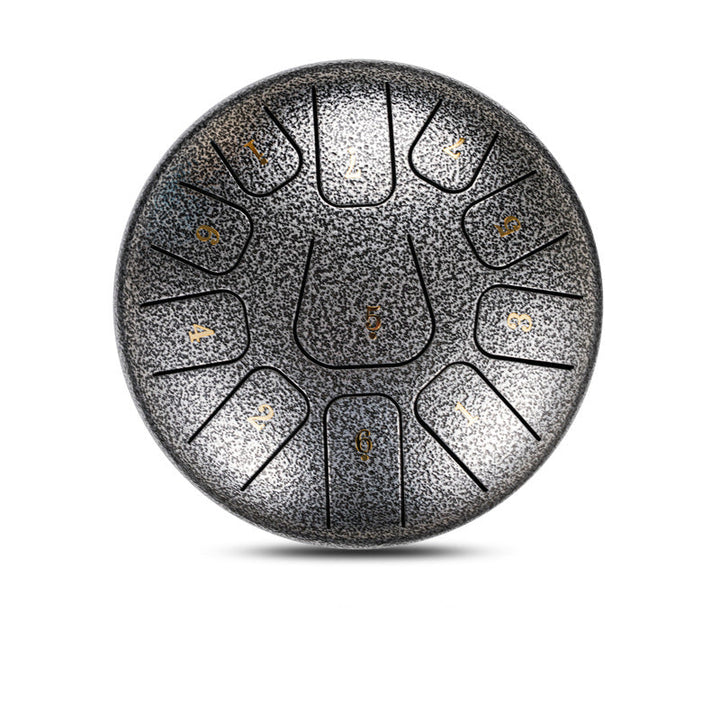 6-Inch 11-Note Steel Tongue Drum Musical Instrument