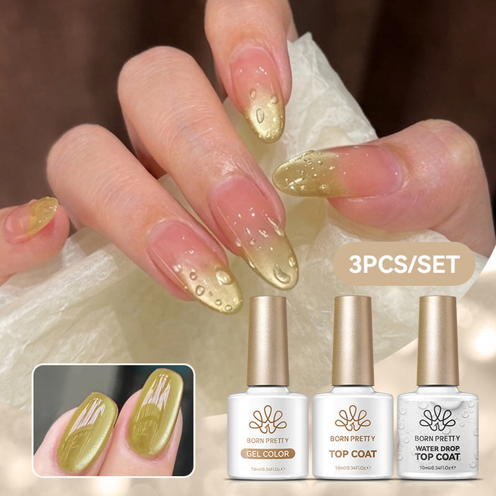 Water Drop Top Coat & Cat Magnetic Gel