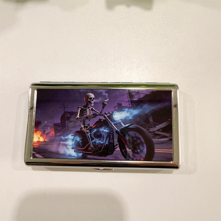 Moonlit Kiss Tin Cardholder Wallet