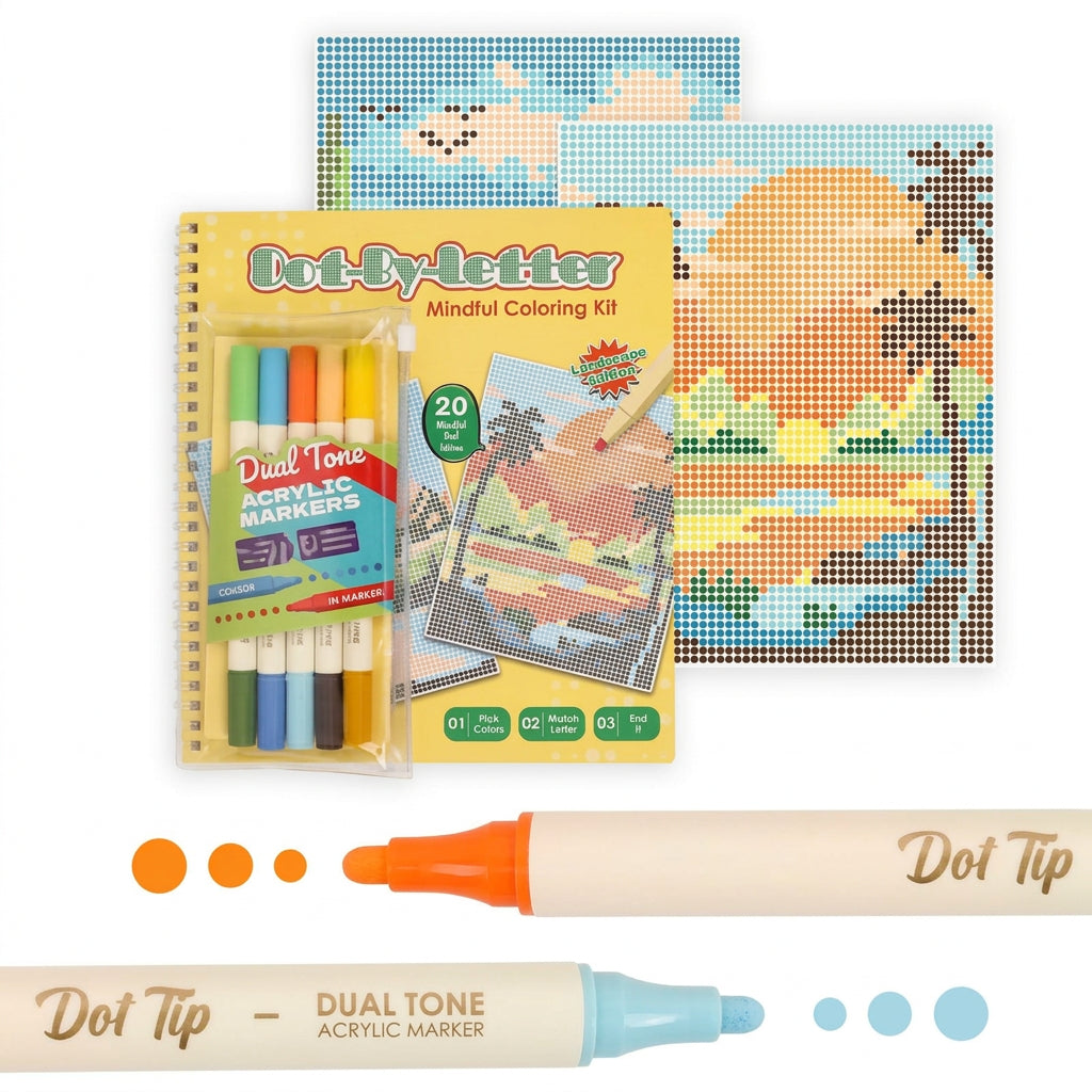 Letter Dotting book