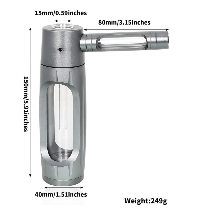 Premium Glass & Aluminum Water Bottle